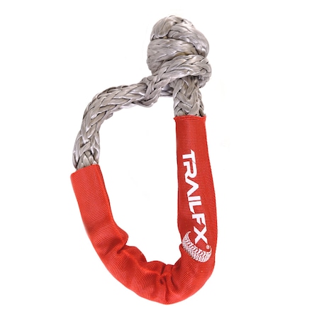 Trailfx TrailFX WA046; Multi-Purpose Shackle; 7/16 Inch HMPE Synthetic Rope; 30 000 Pound Break Strength WA046